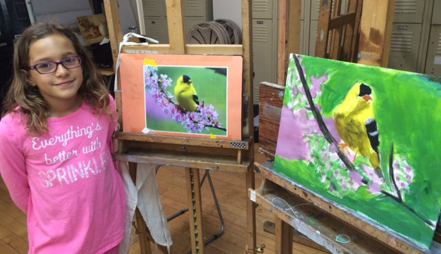 Young Artist Drawing & Painting (grades 3-7)
