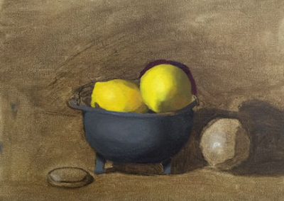 alla prima oil painting in progress high school portfolio development