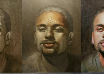 Live Portrait Drawing & Painting
