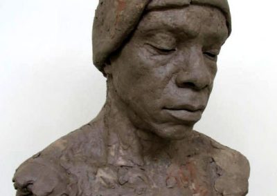 oliver clay sculpture florence academy of art portrait rebecca forster