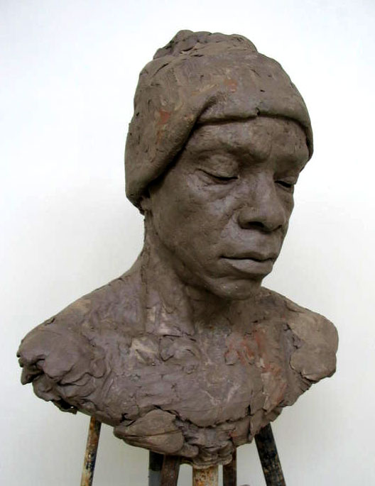 oliver clay sculpture florence academy of art portrait rebecca forster