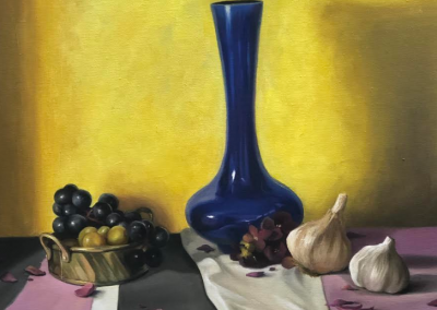 still life oil painting young artist long island academy